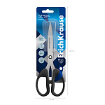 НОЖНИЦЫ 19 СМ. ERICHKRAUSE TOP MODEL, ЧЕРНЫЕ РУЧКИ, БЛИСТЕР /12/240/