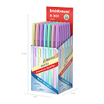 РУЧКА ШАР. ERICHKRAUSE R-301 PASTEL STICK. 0,7 ММ, СИНИЙ /50/400/3200/