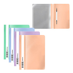 СКОРОСШИВАТЕЛЬ ПЛАСТ, А5+, ERICHKRAUSE MATT PASTEL BLOOM, 0.18 ММ, АССОРТИ /20/240/ РФ