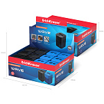 ТОЧИЛКА ПЛАСТ. ERICHKRAUSE WAVE, С КОНТЕЙНЕРОМ, 2 ОТВ, АССОРТИ /12/72/720/