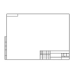 ПАПКА ДЛЯ ЧЕРЧЕНИЯ 10 Л, А3, КЛАССИКА, СТУДЕНЧЕСКАЯ, ГОР. РАМКА, В РАМКЕ /30/