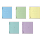 ТЕТРАДЬ 12 Л, КЛ. ERICHKRAUSE КЛАССИКА COVERPRO MATT, PULSE, ПЛАСТ. ОБЛ. НА СКОБЕ, MIX-PACK /10/280/