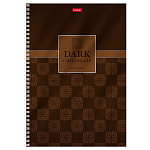 ТЕТРАДЬ 96 Л, А4, КЛ, ХАТБЕР, ШОКОЛАД, МНОГОУРОВ. ПЕРФ. НА ГРЕБНЕ /4/24/