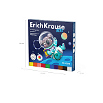 ПЛАСТИЛИН 10 ЦВ, 180 ГР. ERICHKRAUSE KIDS SPACE ANIMALS, СО СТЕКОМ /8/32/