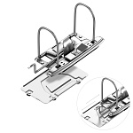 Папка-регистратор с арочным механизмом разборная ErichKrause, Colors, А4, 50 мм, серый