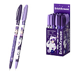 Ручка шариковая ErichKrause Neo® Stick Space Anime 0.7, Super Glide Technology, цвет чернил синий (в коробке по 50 шт.)