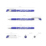 РУЧКА ШАР. ERICHKRAUSE MAXGLIDER®, ULTRA GLIDE TECHNOLOGY, СИНИЙ /12/144/1728/