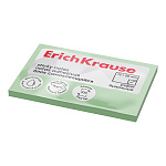 БЛОК Д/ЗАПИСИ 75*50 ММ, 100Л. ERICHKRAUSE, БУМАГА, ЗЕЛЕНЫЙ /12/432/