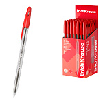 РУЧКА ШАР. ERICHKRAUSE R-301 CLASSIC 1,0 STICK, КРАСНЫЙ /50/400/