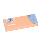 ПЕНАЛ Б/НАП 1-РЯД, ERICHKRAUSE MATT PASTEL BLOOM, ПЛАСТ. 0,6 ММ, АССОРТИ /4/160/ РФ