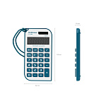 КАЛЬКУЛЯТОР 08 РАЗР. ERICHKRAUSE PC-989 REEF, КАРМАННЫЙ, АССОРТИ /100/200/