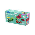 ТЕСТО ДЛЯ ЛЕПКИ ERICHKRAUSE BABY, 06 ЦВ. 35Г, С АЛОЭ ВЕРА, АССОРТИ, РУКАВ /16/
