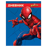 ДНЕВНИК ШКОЛЬНЫЙ, 40 Л, А5, MARVEL. ЧЕЛОВЕК-ПАУК, ТВ. ПЕРЕПЛЕТ, ГЛЯНЦ. ЛАМ. /28/