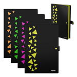 ПАПКА НА 04 ОТДЕЛА, НА КНОПКЕ, ERICHKRAUSE MATT ACCENT, 0,5 ММ, ПЕРФ. АССОРТИ /4/64/ РФ