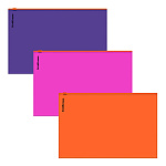 КОНВЕРТ ПЛАСТ. НА МОЛНИИ, B5, ERICHKRAUSE SOFT CARIBBEAN ZIP, 0,18 ММ, АССОРТИ /12/144/