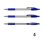 Набор из 8 ручек шариковых автоматических ErichKrause R-301 Matic&Grip Classic 1.0, цвет чернил синий (в пакете)