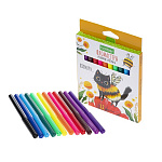 ФЛОМАСТЕРЫ НАБ. 12 ЦВ. ХАТБЕР ECO. ЖЖ-МЯУ, К/К, Е/П /12/