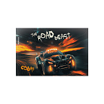 КОНВЕРТ ПЛАСТ. НА КНОПКЕ, A4, ERICHKRAUSE ROAD BEAST, 0.16 ММ, АССОРТИ /12/240/ РФ