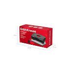 ДЫРОКОЛ ДО 10 Л. ERICHKRAUSE ELEGANCE, СЕРЫЙ/ЧЕРНЫЙ /12/72/