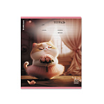 ТЕТРАДЬ 12 Л, КЛ. ERICHKRAUSE PRIMA CAT, ВЫБ. УФ-ЛАК, ГЛИТТЕР, MIX-PACK /10/280/ 