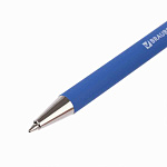 РУЧКА ШАР. BRAUBERG CAPITAL-X, 0,7 ММ, КОРПУС SOFT-TOUCH СИНИЙ, СИНИЙ /50/