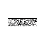 Zip-пакет пластиковый ErichKrause® Tulips, 230x70мм (в пакете по 12 шт.)