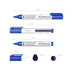 МАРКЕР ДЛЯ ДОСКИ ERICHKRAUSE TANK LW-600, ЖИДКИЕ ЧЕРНИЛА, СИНИЙ /10/100/800/