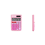 КАЛЬКУЛЯТОР 08 РАЗР. ERICHKRAUSE PC-101 PASTEL, КАРМАННЫЙ, РОЗОВЫЙ /40/80/