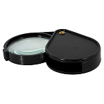 ЛУПА 50 ММ, 6-КРАТНАЯ, SILWERHOF, СКЛАДНАЯ, ЧЕРНЫЙ /12/2084730