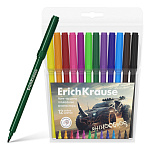 ФЛОМАСТЕРЫ НАБ. 12 ЦВ. ERICHKRAUSE ROAD BEAST, ФУТЛЯР, Е/П /12/192/