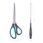 НОЖНИЦЫ 19 СМ. ERICHKRAUSE STANDARD+ERGO, БЛИСТЕР /12/144/