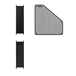 ЛОТОК ВЕРТ. ERICHKRAUSE COMPASS, CLASSIC, МЕТАЛЛ. СЕТЧАТЫЙ, ЧЕРНЫЙ /12/