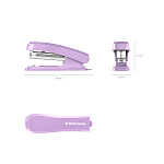 СТЕПЛЕР №10, ДО 15 Л. ERICHKRAUSE CLIPPY PASTEL BLOOM, АССОРТИ /24/288/