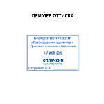 ДАТЕР СО СВОБОДНЫМ ПОЛЕМ 68*47 ММ, 4,0 ММ, ПРОФЕССИОНАЛ БАНК /ТОЧКИ/ 