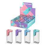 ТОЧИЛКА ПЛАСТ. ERICHKRAUSE CITY, PASTEL, КОНТЕЙНЕР, АССОРТИ, ДИСПЛЕЙ /16/448/ РФ