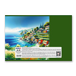 АЛЬБОМ Д/РИС. 32 Л, А4, СВЕТОЧ. КРАСКИ ЛЕТА, НА СКОБЕ /5/35/