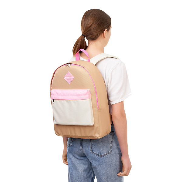 Рюкзак ErichKrause EasyLine® 17Л Бежевый