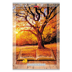 ТЕТРАДЬ 80 Л, А4, КЛ, ХАТБЕР. КНИГА СТРАНСТВИЙ, НА СКОБЕ /3/30/ РФ