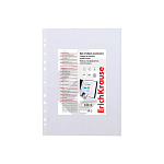 ФАЙЛ-ВКЛАДЫШ А4, ERICHKRAUSE STANDARD PLUS, 0,04 ММ, ПРОЗРАЧНЫЙ, 100ШТ/УПАК /13/ РФ