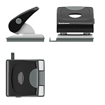 ДЫРОКОЛ ДО 30 Л. ERICHKRAUSE ELEGANCE, ЧЕРНЫЙ /6/36/