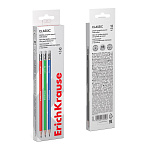 КАРАНДАШ Ч/Г ERICHKRAUSE CLASSIC TRIANGLE 101, HB, ТРЕХГРАН. С ЛАСТИКОМ /12/144/2880/