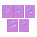 ТЕТРАДЬ 48 Л, А5, КЛ, ЭКСМО. DREAM, ОБЛ. МЕЛ. КАРТ. ЛАМ. SOFT TOUCH, ТИСН. ФОЛЬГОЙ, СКРЕПКА /10/100/
