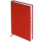 ЕЖЕДНЕВНИК 2026 ГОД, А5, 176 Л, ESCALADA. НАППА КРАСНЫЙ, К/З, ТВ. ПЕРЕП. ПОРОЛОН /15/30/