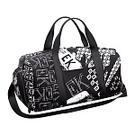 СУМКА ДЛЯ СПОРТА ERICH KRAUSE® 24L BLACK LOGO, ЧЕРНО-БЕЛЫЙ /