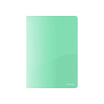 УГОЛОК А4. ПЛАСТ. ERICHKRAUSE MATT PASTEL BLOOM, 0,18 ММ, 2 КАРМАНА, НЕПРОЗР. АССОРТИ /12/324/ РФ