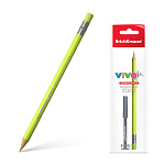 карандаш авт. 0.5 мм. еrichкrause vivo® + 20 смен. грифелей, hb, пакет /12/288/