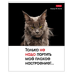 ТЕТРАДЬ 48 Л, А5, КЛ, ХАТБЕР, КОТОЮМОР, НА СКОБЕ /5/100/