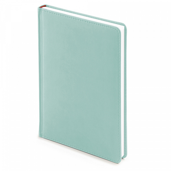 ЕЖЕДНЕВНИК НЕДАТИР, A5+, БАРХАТ, ЗЕФИРНЫЙ МЯТНЫЙ /12/ РФ