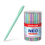 РУЧКА ШАР. ERICHKRAUSE NEO® PASTEL PEARL, СИНИЙ /60/360/1440/2880/