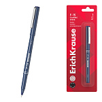 Ручка капиллярная ErichKrause F-15 Stick Classic 0.6, цвет чернил черный (в блистере по 1 шт.)